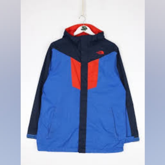 The North Face Other - The North Face HYVENT Windbreaker Jacket - Youth XL - Blue, Navy, & Red